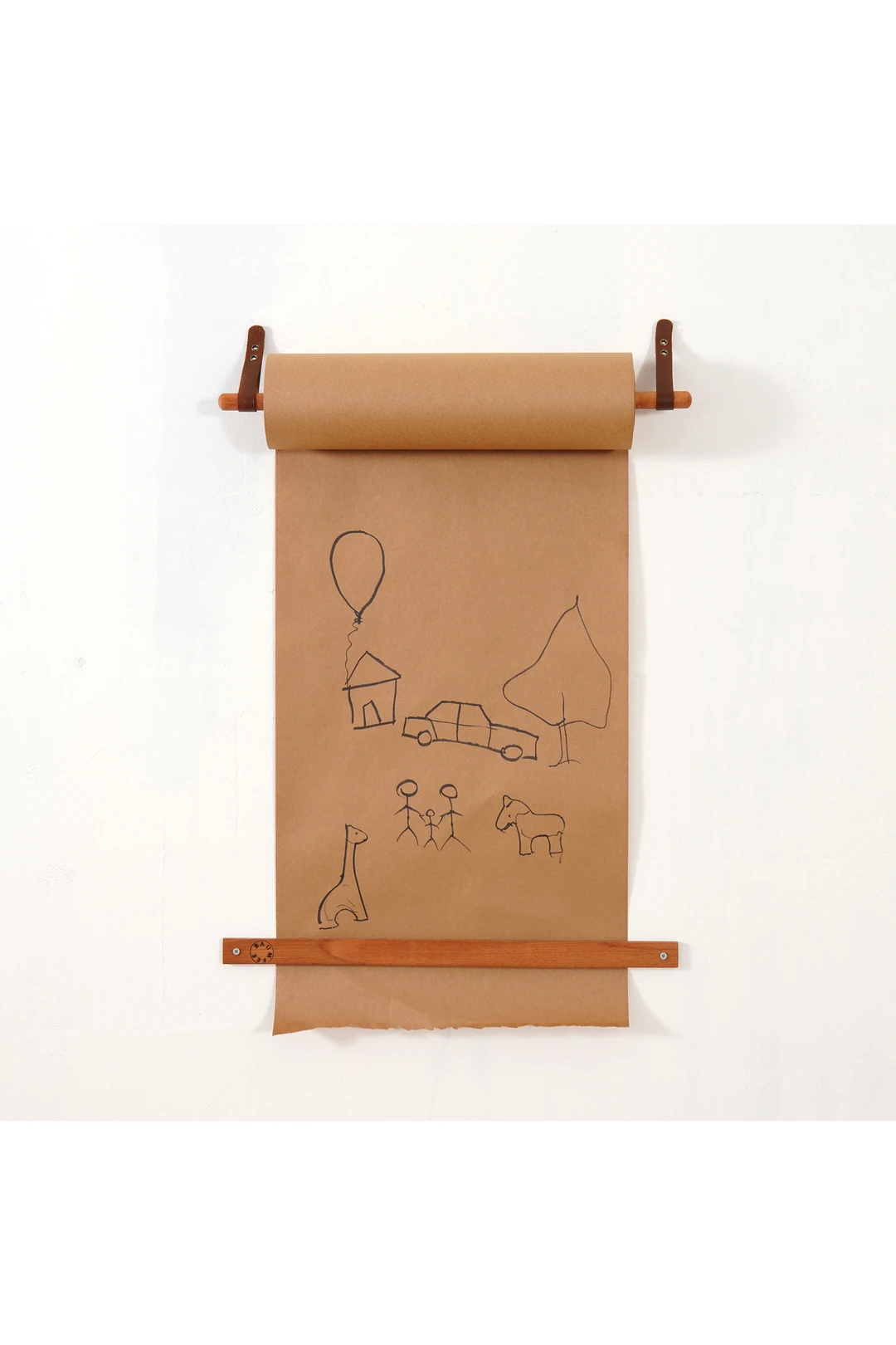 BAUMFEE ACACİA DUVARA MONTE ÇİZİM RULO SETİ KRAFT KAĞITLI Açık Kahverengi