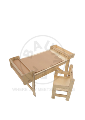 BAUMFEE JUNİPERUS AHŞAP AKTİVİTE VE ETKİNLİK MASASI