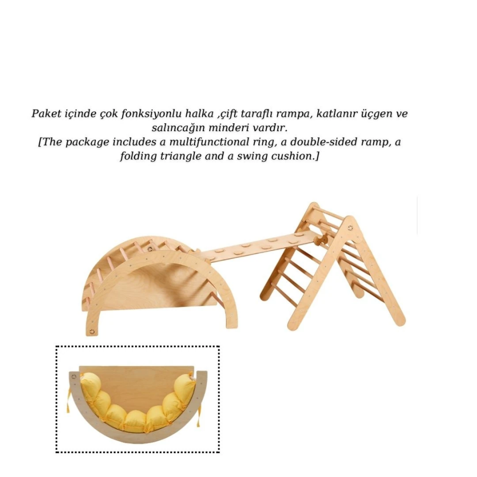 BAUMFEE PİKLER SETİ ( L MODEL) Sarı