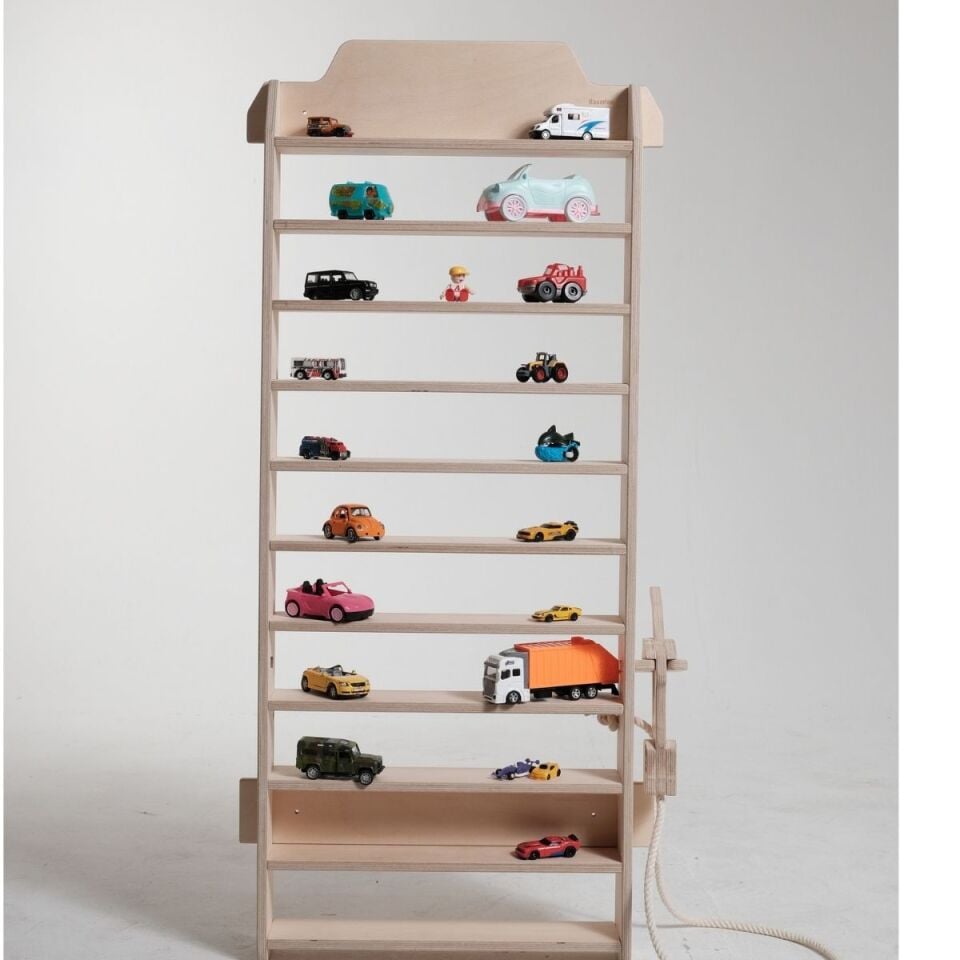 BAUMFEE  Garaj ,Araba rafı, arabalar için ahşap raf