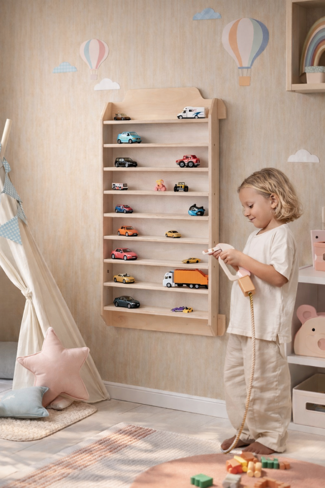 BAUMFEE  Garaj ,Araba rafı, arabalar için ahşap raf