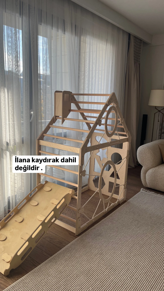 BAUMFEE SORBIA AHŞAP OYUN EVİ OYUN EVİ