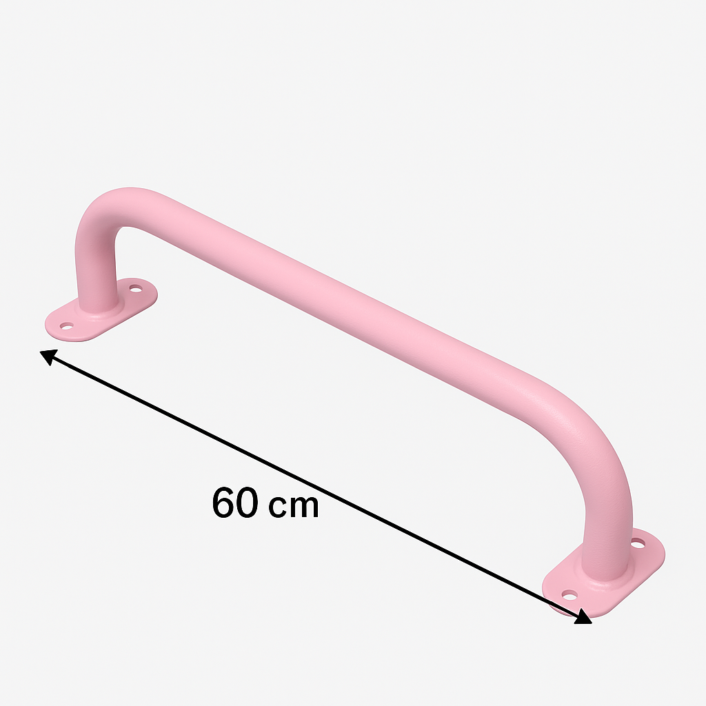 BAUMFEE ÇOCUK TIRMANMA BARI ,MONKEY BAR (60cm) pastelpembe