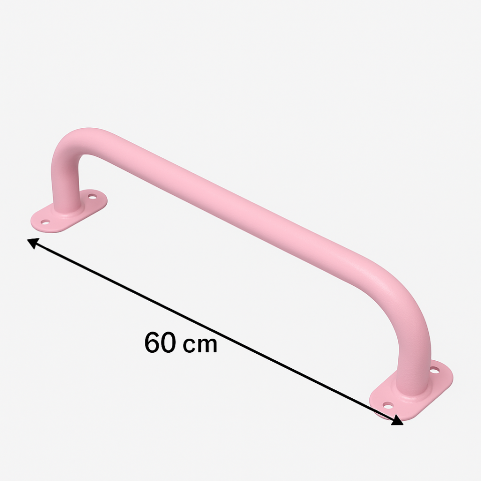 BAUMFEE ÇOCUK TIRMANMA BARI ,MONKEY BAR (60cm) pastelpembe