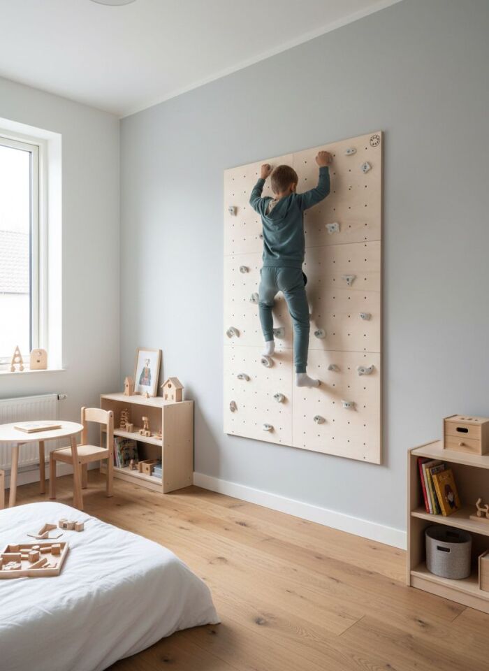 Baumfee  Naturel Tırmanma Duvarı 6lı -120cm*180cm