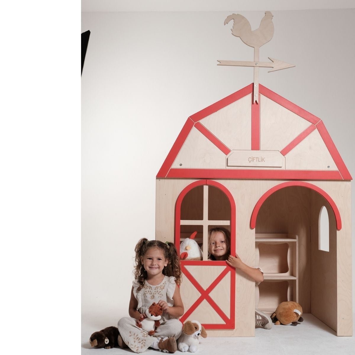 POPLAR Ahşap Meslek Evi | Çocuk Çiftlik Evi