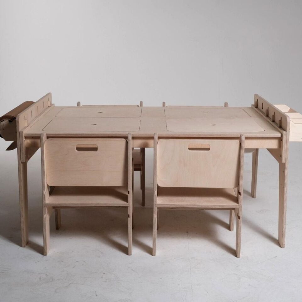 Baumfee  Juniperus-4 4lü Etkinlik Masası