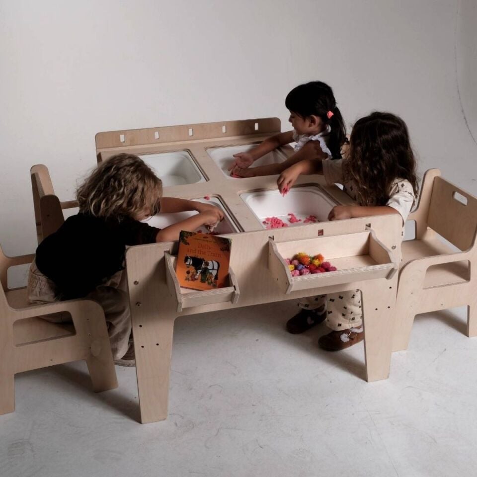 Baumfee  Juniperus-4 4lü Etkinlik Masası