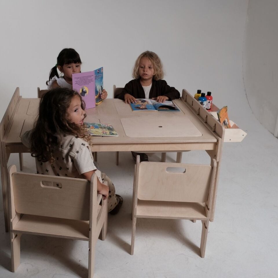 Baumfee  Juniperus-4 4lü Etkinlik Masası