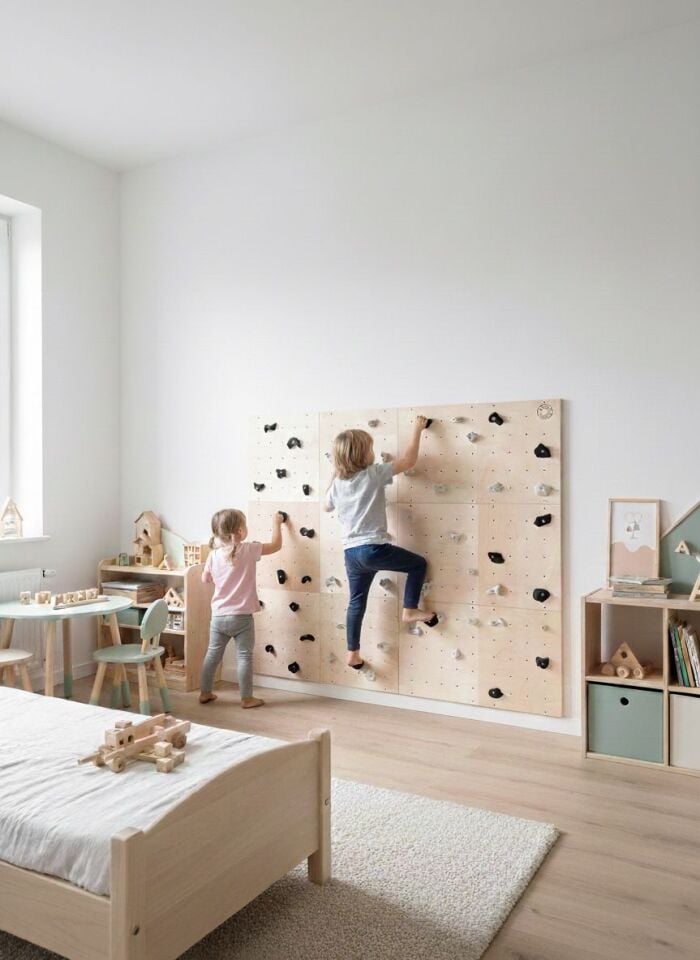 Baumfee Naturel Tırmanma Duvarı 12lü -180cm*240cm