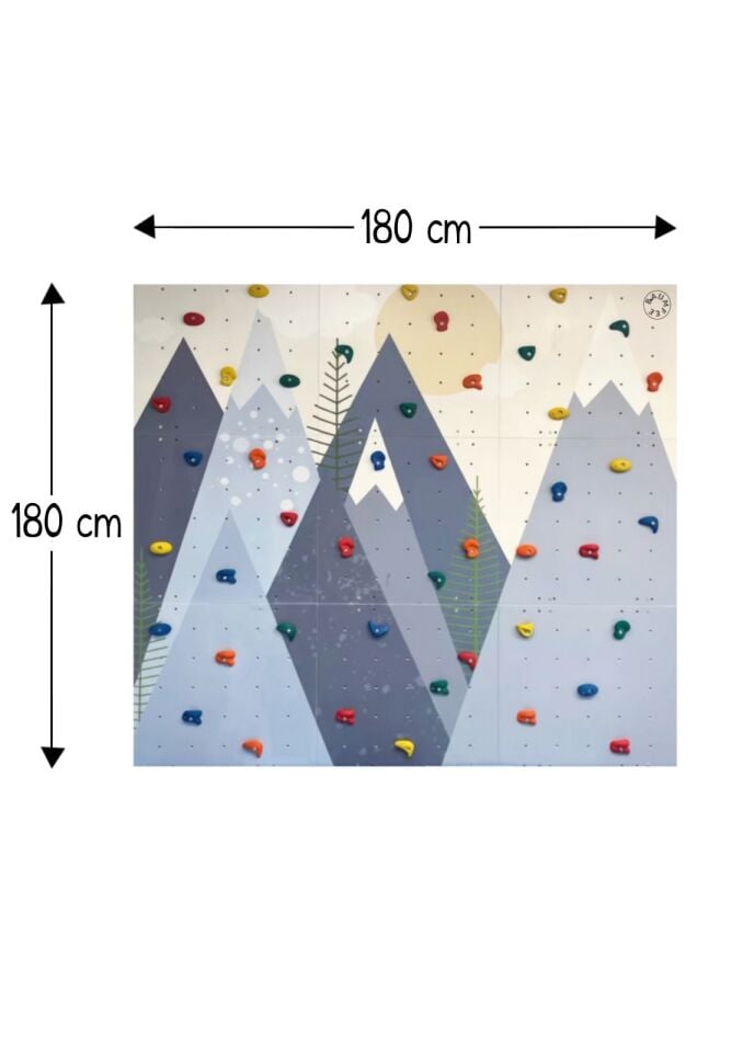 BAUMFEE TIRMANMA DUVARI DAĞ ŞEKİLLİ 180cm*180cm