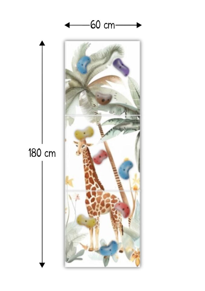BAUMFEE TIRMANMA DUVARI ORMAN TEMALI 60cm*180cm