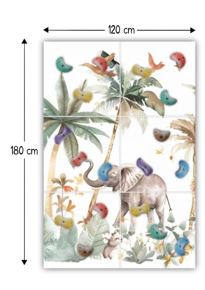 BAUMFEE TIRMANMA DUVARI ORMAN TEMALI 120cm*180cm