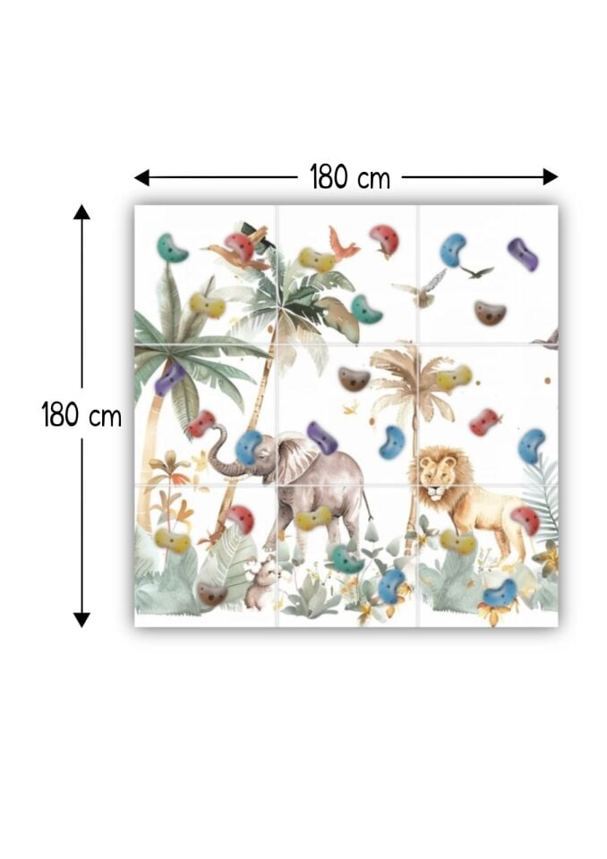 BAUMFEE TIRMANMA DUVARI ORMAN TEMALI 180cm*180cm