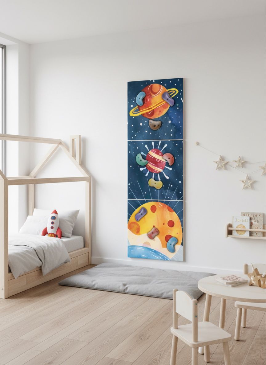 BAUMFEE TIRMANMA DUVARI UZAY KOLEKSİYONU 60cm*180cm