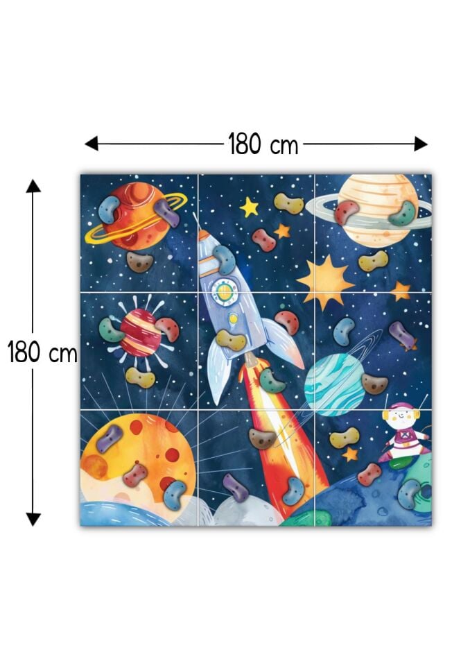 BAUMFEE TIRMANMA DUVARI UZAY KOLEKSİYONU 180cm*180cm