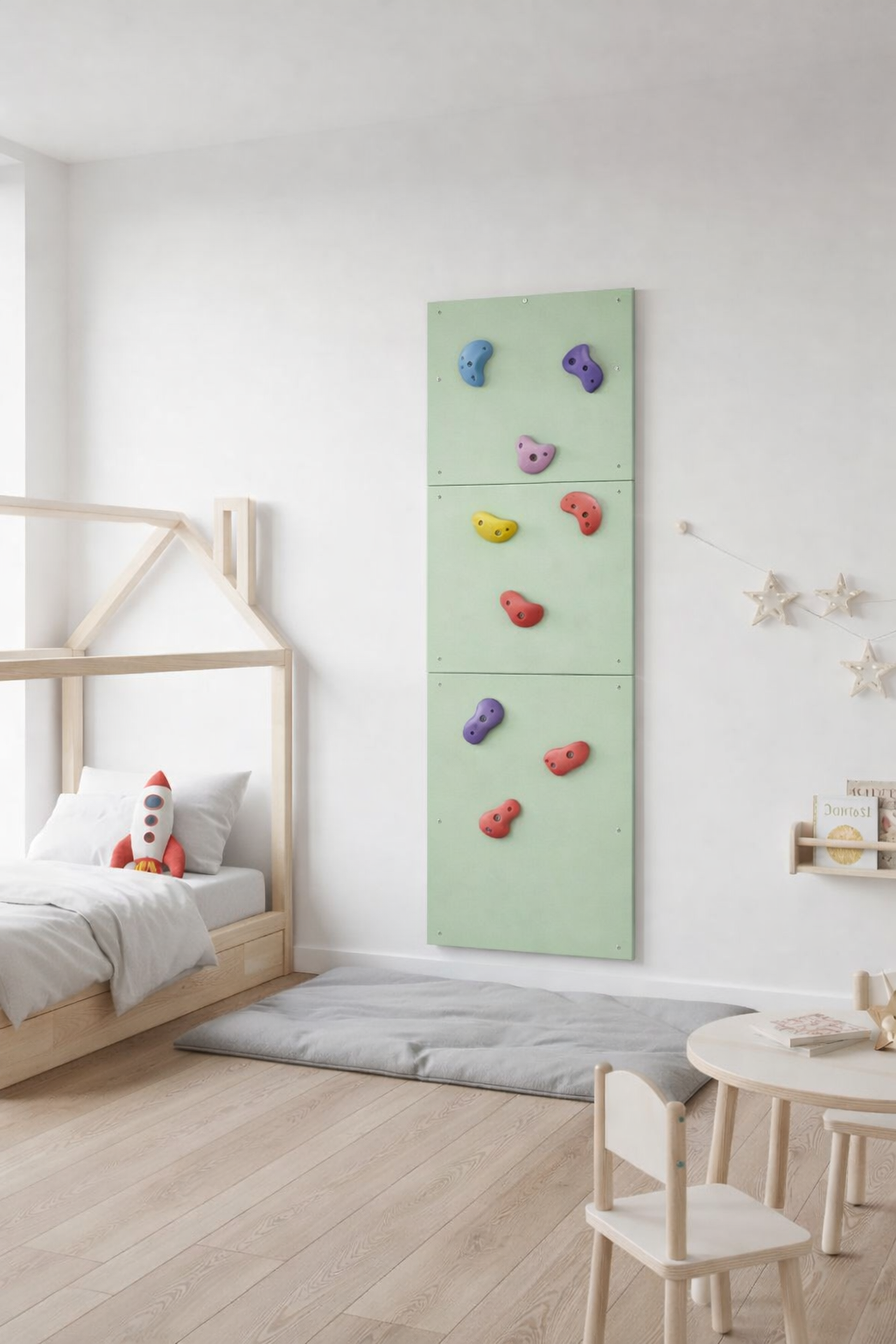 Baumfee  Tırmanma Duvarı - Pastel Yeşil Renkli