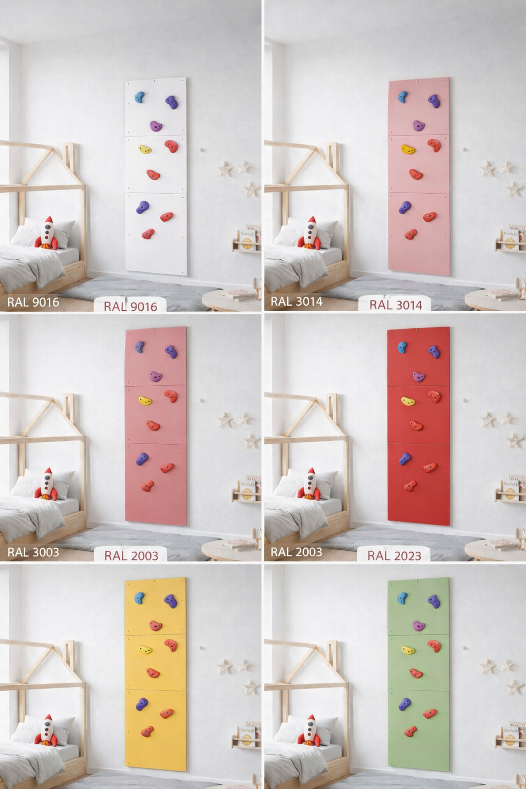 Baumfee  Tırmanma Duvarı - Renkli