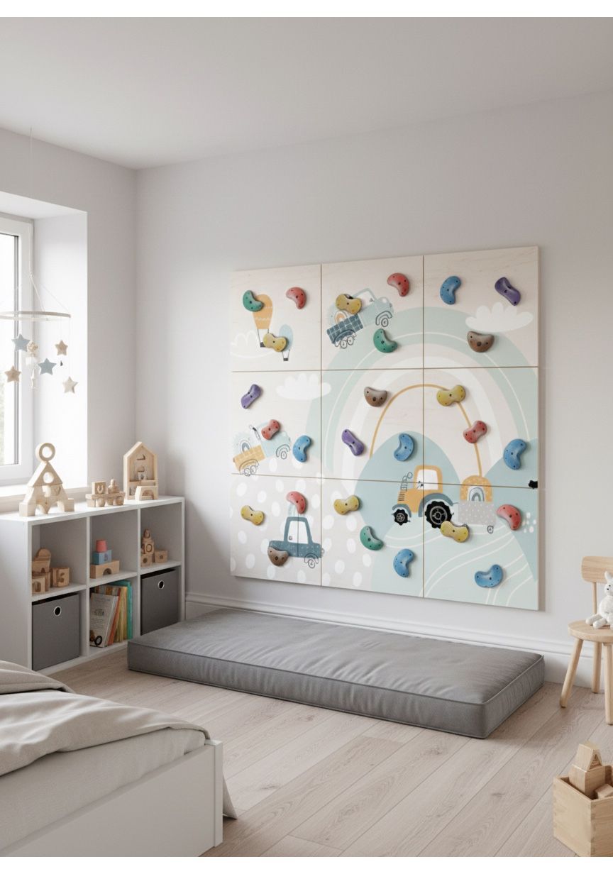 BAUMFEE TIRMANMA DUVARI İNŞAAT ARABA KOLEKSİYONU 180cm*180cm