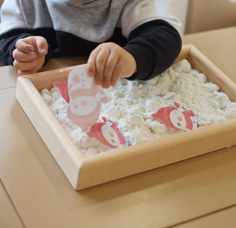 BAUMFEE Montessori Ahşap Sunum Tepsisi 20×30 cm – Kişiye Özel