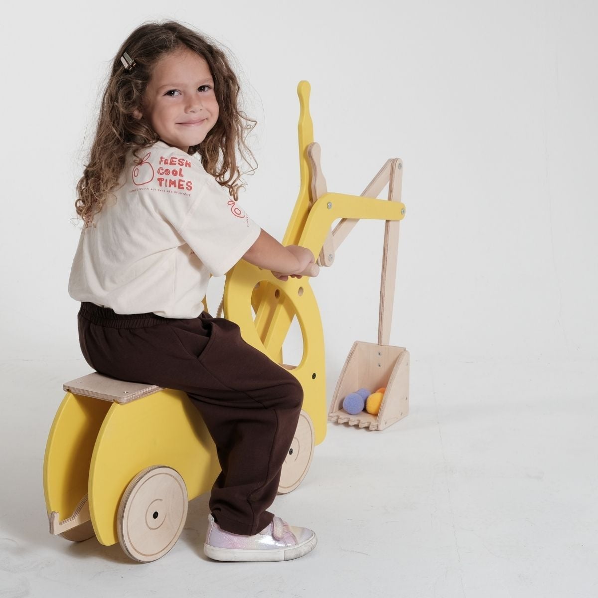 BAUMFEE Kepçe Ekskavatör, Oturabilir-Sürebilir Kepçe