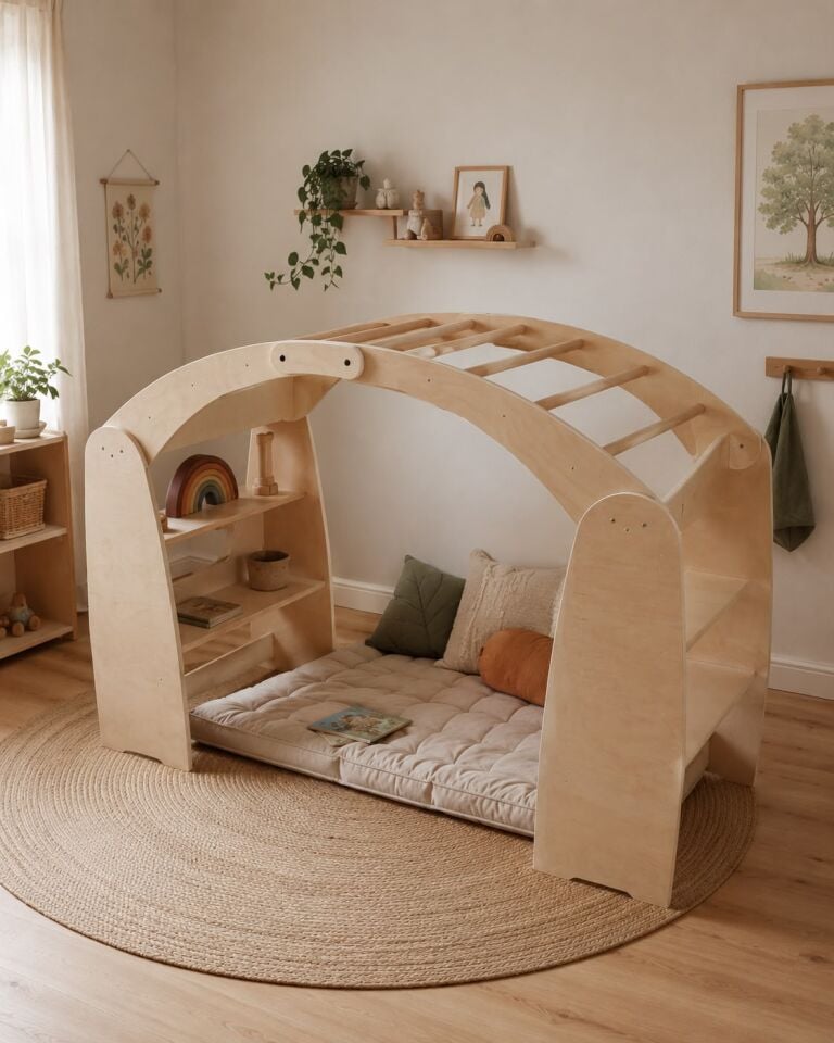 Baumfee Waldorf Oyun Kemeri – Montessori Oyun ve Okuma Köşesi